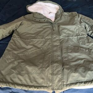 Faux Fur Rain Jacket